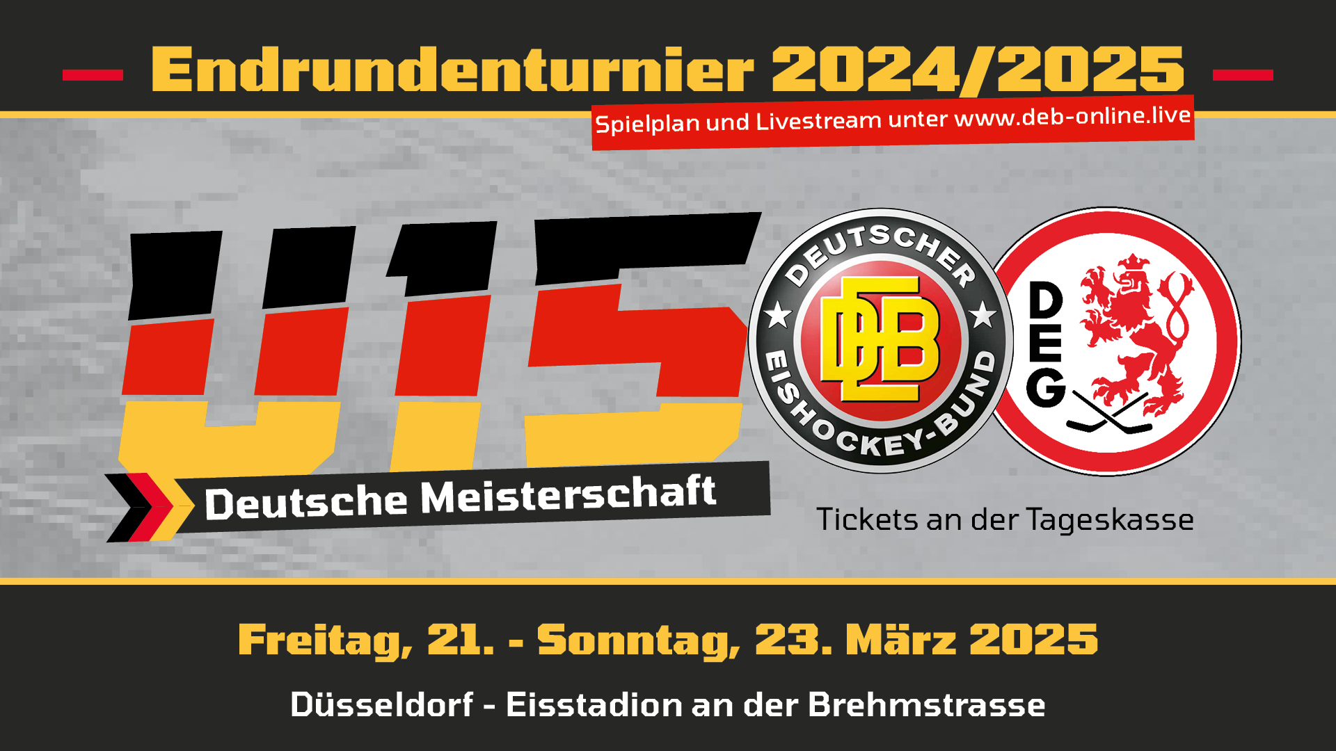 Finalturnier um die Deutsche Meisterschaft der U15-Junioren: Teilnehmerfeld füllt sich
