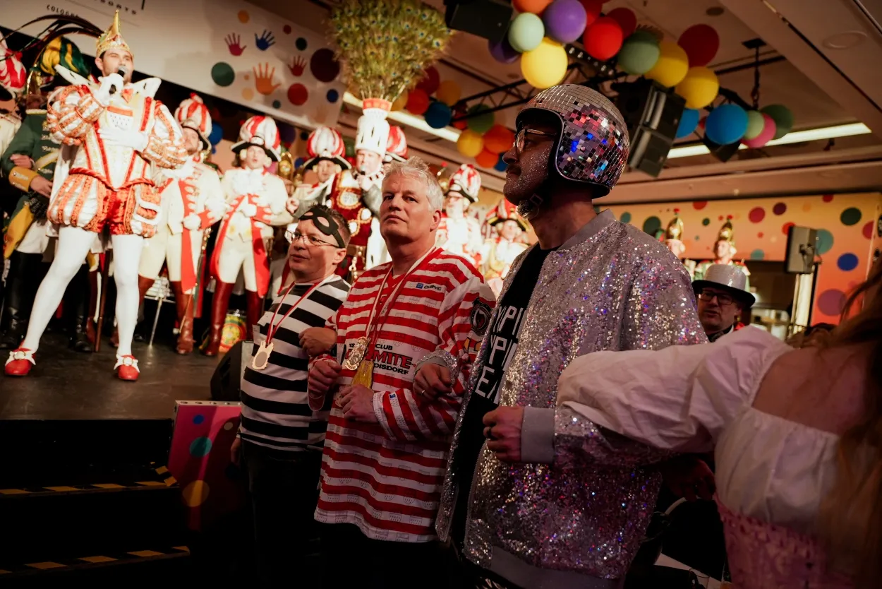 Schunkeln zum musikalischen Auftritt des