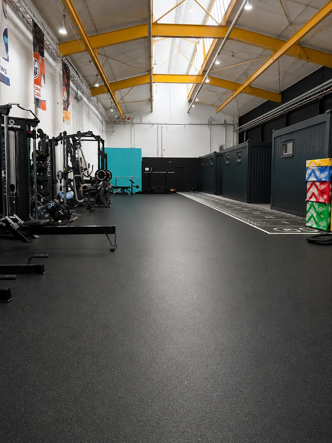 Ein hochmodernes Gym gehört ebenfalls zum