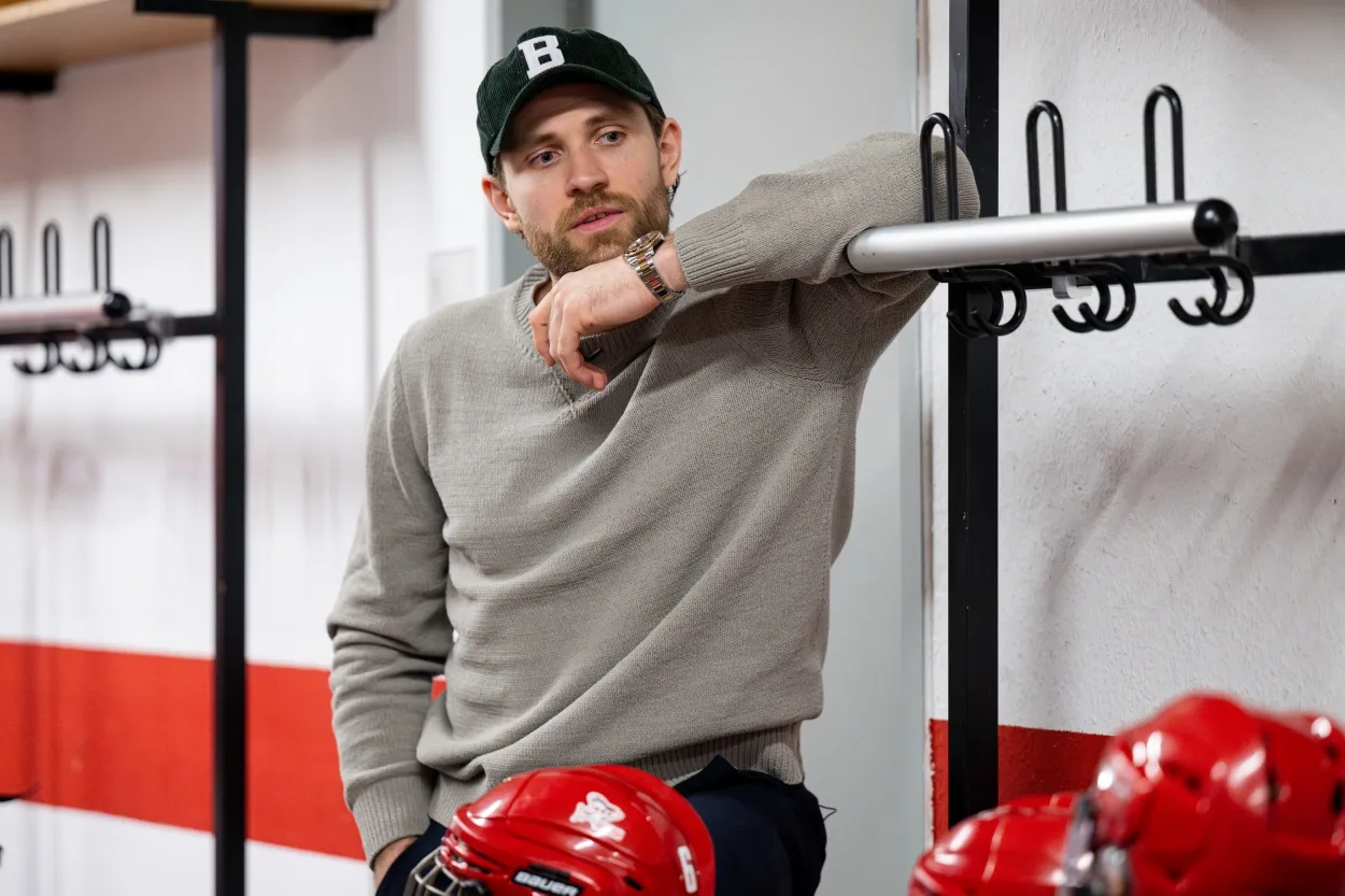 Eishockey-Superstar Leon
